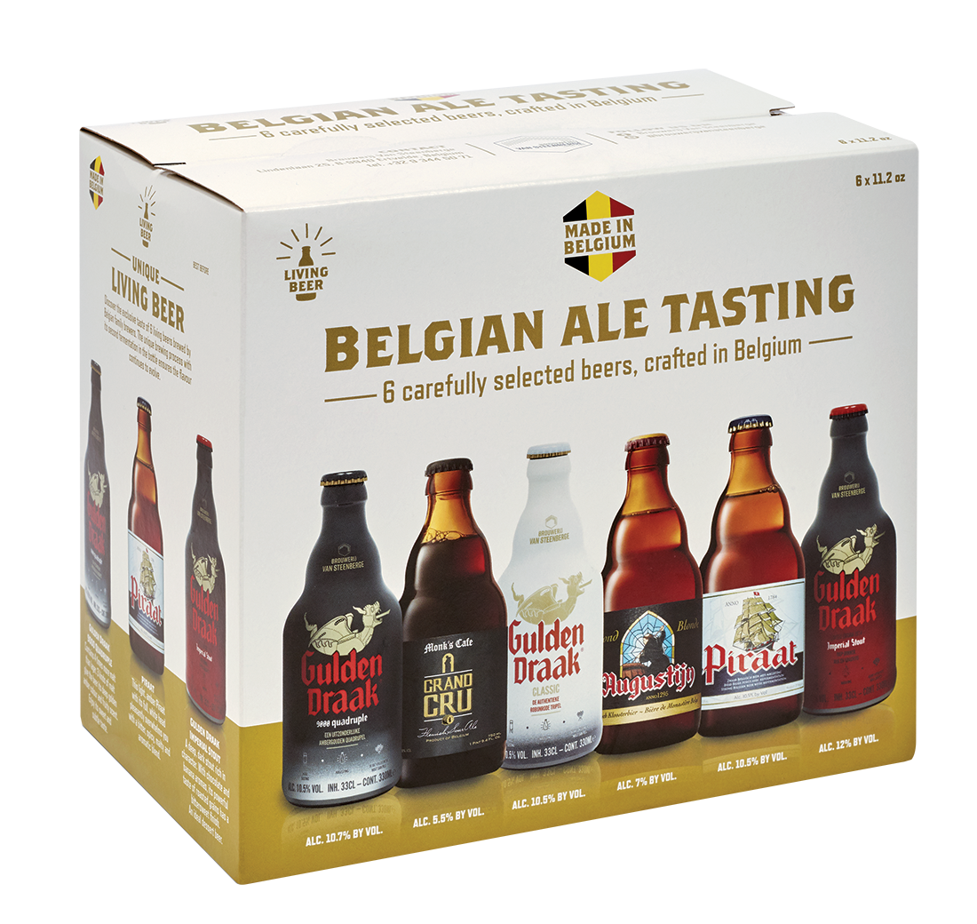 /Exclusive Belgian Beers 
Coffret Dégustation de 6 bouteilles