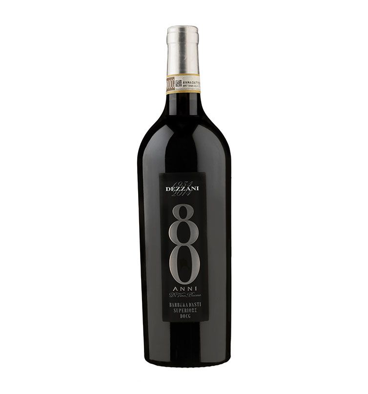 Barbera d'Asti Superiore DOCG
Azienda Dezzani 80 ans C/Bois