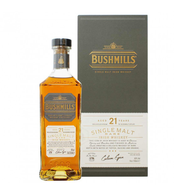Bushmills Whisky 21 ans
Irish Whiskey