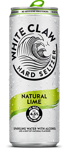 /White Claw natural lime Boîte 
Hard seltzer 12-pack