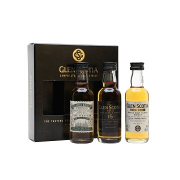 /Glen Scotia Whisky (Double Cask/15 Ans/Victoriana)
Coffret 3 Bouteilles 5cl