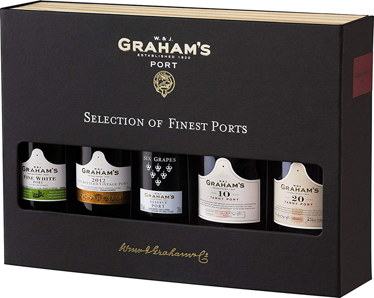 /Graham's Porto Selection of finest Ports
Coffret de 5 bouteilles de 20 cl