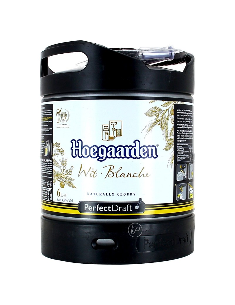 Hoegaarden blanche 6l mini-fût  **
Perfect Draft